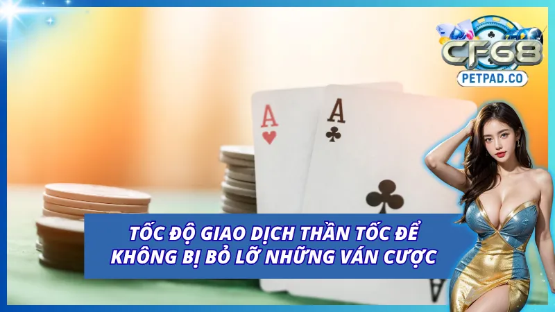 Tốc độ giao dịch siêu nhanh