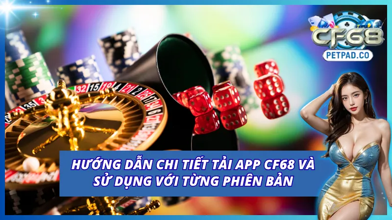 Hướng dẫn người cách tải app CF68 thành công với từng phiên bản
